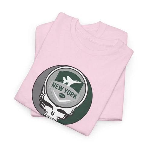Grateful Dead - New York Jets Stealie Unisex T-Shirt - NFL - StealieShop